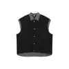 Ol conjunto American Hocene falso duas peças rua legal casual jovem design novo estilo tendência marca verão moda combinação