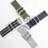 Fábrica Adecuado para Samsung Huawei Correa de Reloj de Nailon de Liberación Rápida Correa de Reloj de Nailon de Doble Capa 18 Mm/20 Mm/22 Mm