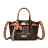 Bolso pequeño de alta gama para mujer, nuevo modelo 2026, estilo de lujo discreto, bolso estampado para el día a día, bolso versátil de hombro y cruzado