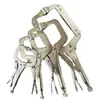 Conjunto de Grampos Pesados Tipo C Transfronteiriços, Grampo de Fixação para Soldagem Multifuncional de Grau Industrial 6 polegadas 11 polegadas Pesado