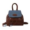 Bolsa Casual de Moda 2023 Otoño e Invierno Mochila Texturizada para Viaje de Mujeres Bolso Elegante para Mujeres Bolso Cruzado para Viaje Mediano Suave