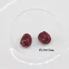 Cuentas de caparazón de tortuga con cinabrio de alto contenido, armadura rica, cuentas del mundo, accesorios para colgante de nube trasera, llavero, joyería de cuentas