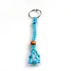 Collar Tejido con Colgante de Malla de Piedra Temu Transfronterizo Bolsillo de Malla Telescópico Ajustable Colgante de Malla Tejido a Mano con Cuentas de Madera