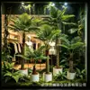 Planta artificial de palma areca de alta gama en maceta grande para decoración de sala de estar en interiores junto al sofá, planta verde artificial, árbol falso, en stock para entrega rápida