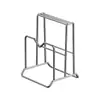 Acero Inoxidable Cuchillo Cocina Soporte para Cuchillos Estante para Cuchillos Estante de Almacenamiento Hogar Cocina Integrada Cuchillo Estante Multifuncional de Almacenamiento