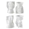 Molde de Silicone Anjinho de Natal Chunqi - Anjo Segurando um Coração Rezando - Molde de Gesso para Velas Perfumadas DIY