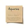 Pulsera de Cuerda de Papel Kraft Pulsera de Tarjeta Pulsera Zodiaco Tarjeta de Joyería Empaque Tarjeta de Papel Fabricante en Stock