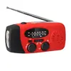 Rádio de Emergência Solar com Manivela Fm/Am/Noaa de Fábrica para Carregamento de Celular, Iluminação e Prevenção de Desastres