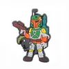 Amuletos Populares para Zapatos tipo Clog de Star Wars PVC Personajes de Anime Accesorios para Zapatos Croc