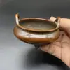 Coleccionista de Monedas Antiguas Quemador de Incienso de Estufa Xuande de Tres Patas Pieza de Exhibición de Colección Quemador de Incienso Base Xu