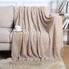 Alojamiento Trendy Muebles Blandos Manta de Cabecera Manta para Sofá Estilo Nórdico Manta Pequeña Manta para Siesta Extremo de la Cama Hilo Tejido