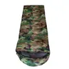 Saco de dormir de camuflaje transfronterizo para clima frío, saco de dormir individual para acampar, saco de dormir estilo sobre con capucha, venta directa del fabricante de Amazon