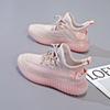 Tênis Feminino 2026 Verão Novo Versátil Tendência Tênis de Corrida Malha Respirável Casual Fly-Knit Tênis Pai