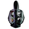 Halloween Navidad Cry Night Transfronterizo Amazon Nuevo Payaso de Terror Sudadera con Capucha Sudadera con Capucha Sudadera con Estampado Digital Hombre