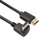 Dourado todo em cobre versão 1.4 3D1 M/1 m 8 cotovelo 90 graus HD de parede projetor de TV cabo HDMI