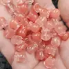 Jarrón de Cristal Imitación Sandía Cuentas Sueltas Rosa con Agujero Pasante Jarrón Estéreo Pulsera Collar Joyería Fabricante de Cuentas Hechas a Mano Venta al por Mayor