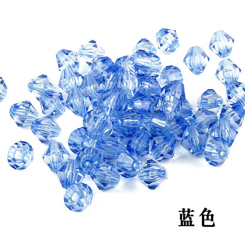 菱形珠蓝色