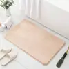 GETNAKED Felpudo Creativo de Imitación Cachemir Alfombrilla Absorbente de Agua para Baño Felpudo Resistente a la Suciedad y Eliminación de Polvo para Entrada