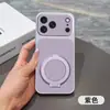 Aplicável ao case de metal com pintura e textura de couro para suporte de Apple 18promax, capa protetora 16 à prova de quedas para iPhone17