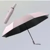 Guarda-chuva de 32 varetas, Guarda-sol dobrável automático, Ampliado e reforçado, Para sol ou chuva, Guarda-sol com proteção UV, Guarda-sol