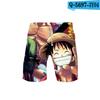 Verão Transfronteiriço Novo Estilo Xiaohai Periféricos de Anime 3D Shorts Casuais Masculinos