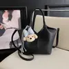 Bolso Sencillo y Relajado para la Axila para Mujer Verano 2026 Nueva Moda Estilo Relajado Bolso de Hombro Bolso Cubo de Gran Capacidad
