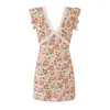 1815- Vestido Europeu Picante Sexy Sem Mangas Feminino Lançamento Primavera Verão 2026 Cintura Marcada Justo ao Corpo Saia que Molda o Quadril
