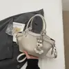 Bolsa Transversal de Ombro Único Estilo Coreano Transfronteiriça, Bolsa de Mão Estilosa e Simples, Bolsa de Grande Capacidade para o Dia a Dia