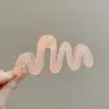 2026 Nuevo Estilo Pinza para el Cabello con Lazo Grande para Cabello Grueso, Pinza de Garra Linda con Acabado de Alta Gama, Sencillo Pinza de Tiburón con Forma de Corazón Accesorio para el Cabello
