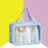 Nueva Bolsa de Tocador Portátil de Gran Capacidad con Separación de Seco y Húmedo, Bolsa de Almacenamiento Plegable, Bolsa de Cosméticos Impermeable para Viajes de Negocios