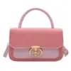 Bolsas Transfronteiriças, Estilo Estrangeiro, Bolsas Femininas Mais Vendidas, Novas Bolsas Quadradas Pequenas de Cor Contrastante 2025, Bolsas Transversais Versáteis da Moda