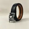 Cinturón de Cuero para Hombre Cinturón con Hebilla Automática Letra para Hombre Versátil Casual Ranuras para Tarjetas Venta al por Mayor de Fábrica Dropshipping Negocio