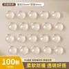 Almohadillas Anticolisión Transparentes de Silicona Autoadhesivas Cilíndricas Silenciosas Antideslizantes Antivibración Duraderas Almohadillas para Muebles Amortiguación Reductoras de Ruido Almohadillas de Silicona