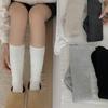 Calcetines Altos Elásticos para Pantorrilla para Mujer, Calcetines Largos Gruesos de Otoño e Invierno, Calcetines de Presión Adelgazantes, Calcetines Slouch de Tubo Alto de Moda