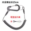 Cordón para Teléfono Móvil de Cuerda Elástica de Primavera, Cordón Retráctil para Llaves, Cuerda Antiperdida, Cuerda Antirrobo, Cuerda Anticaídas, Cuerda Elástica de Plástico, Cuerda Anticaída