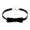 Collar Sexy de Terciopelo Coreano con Lazo Collar Gótico Collar de Campanas de Terciopelo Coreano Collar Collar