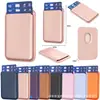 Aplicável para carregamento sem fio magSafe porta-cartão magnético Cor pura textura de couro Porta-cartão universal iPhone Samsung