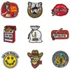 Novo Bordado de Cowboy Ocidental Etiqueta Bordada por Computador Acessórios para Roupas Patch de Bordado de Animação Emblema Patch Mercadorias Transfronteiriças