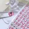 K9 Deslumbrante 6*8mm Corte Princesa Flor de Gelo Base Pontiaguda Translúcido Iluminador Luxo Leve Alta Qualidade Usável Acessórios de Nail Art