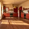 Pegatinas Adhesivas para Piso LVT con Textura de Madera para Uso Doméstico y Comercial, Renovación de Pisos, Sin Pegamento, Pegatinas de Piso de PVC Engrosado, Suministro Directo de Fábrica