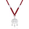 Collar con colgante de candado de la paz de plata esterlina S925 de Xingcheng, joyería de nicho china, productos nuevos de alta gama para mujer, venta al por mayor