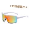 Gafas de sol Transfronterizas Espejo para Ciclismo a Prueba de Viento y Arena Coloridas Transfronterizas Nuevas Europeas y Americanas Gafas de Sol para Deportes al Aire Libre