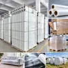 Bandeja de película de envoltura de PE directa de fábrica, embalaje de plástico, película estirable transparente, embalaje industrial, película de envoltura, venta al por mayor