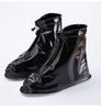 Marca Liwang Lugar Turístico Exterior Cubrezapatos Antideslizantes de PVC para Hombres y Mujeres con Capa Impermeable de Caña Media Tacón Plano Cubrezapatos a Prueba de Lluvia