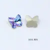 Mariposa Grande Dongzhou 10*9 Color Coñac Rosa Pedrería para Uñas Diamante de Imitación Colorido Decoración de Uñas Accesorios para Pasadores DIY