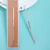 Aguja para acné, aguja para clip celular, juego de 4 agujas para granos, aguja larga, no. Clip para 5 celdas