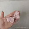 Diadema Original Dulce Estudiante Adulto Tela Rosa Piedra de Perro Lazo Pequeño Banda Elástica Goma para el Cabello Cuerda para el Cabello Flor en la Cabeza