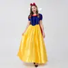 Cosplay de Halloween Blancanieves para adulto cuento de hadas Blancanieves drama escenario disfraz Nuevo