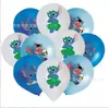 Decoración de Ambiente para Fiesta de Globos de Látex Lilo y Stitch Arreglo de Fiesta de Globos Temática de Stitch