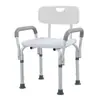 Silla de baño especial al por mayor para ancianos, antideslizante, plegable, de aleación de aluminio, taburete de baño, silla de ducha para baño